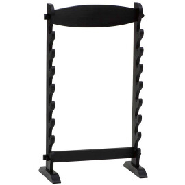 Table stand for eight Samurai swords