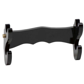 Wall holder for two Samurai swords with high gloss lacquer of the highest quality.