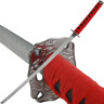 Samuraischwert-Garnitur Red&White