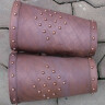 Pair of fantasy leather cannons