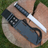 Combat knife with Tanto blade