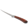 Filleting knife with especially thin and flexible blade