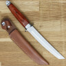 Solid Tanto knive with Pakka wood coating