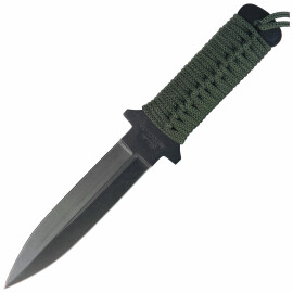 Dagger with black stainless steel blade 420
