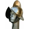 Morion with brass fittings