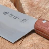 Hackmesser, Original chinesisches Hackmesser mit leicht gebogener Schneide