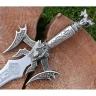 Fantasy dagger with wooden stand
