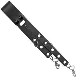 Leather hanger for rapiers and light swords