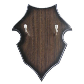 Shield-shaped sword plaque
