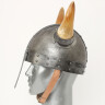 Viking helm with nasal and horns