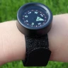 Wrist compass with Velcro fastener