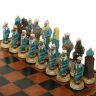 Schachspiel Set Kreuzritter gegen Araber