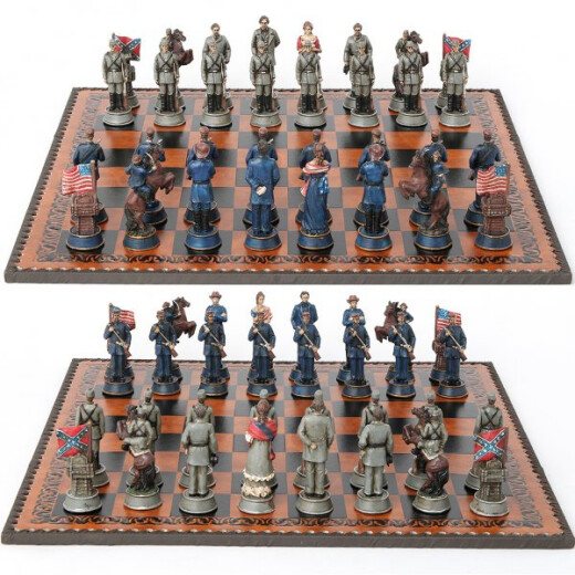 Chess figures Civil War