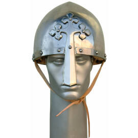 Viking-Norman helmet Trefoil cross