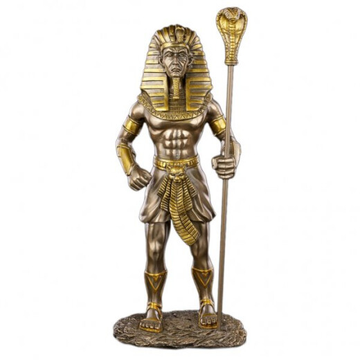 Bronzová soška Tutanchamon