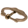 Late Gothic Brass Buckle V4