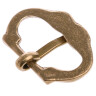 Late Gothic Brass Buckle V4