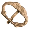 Late Gothic Brass Buckle V4
