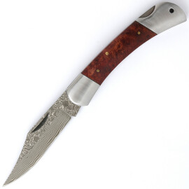 Kapesní nůž z damaškové oceli