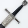 Simple Templar sword with scabbard