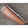 Nůž z damaškové oceli s pochvou, dřevěné dárkové balení