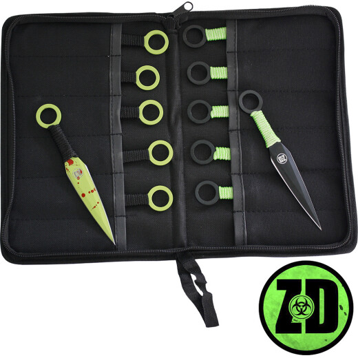 Zombie Dead Throwing Knives 12 pcs.