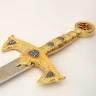 Templářský meč zlatý