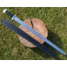 Vikinský meč na scénický šerm s koženou pochvou