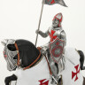Templer Ritter auf Pferd, Figur