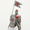 Figure of a mounted Templar Knight