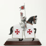 Figure of a mounted Templar Knight