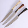 Jídelní a užitný nůž podle předlohy z let 1250 - 1350, replika nože
