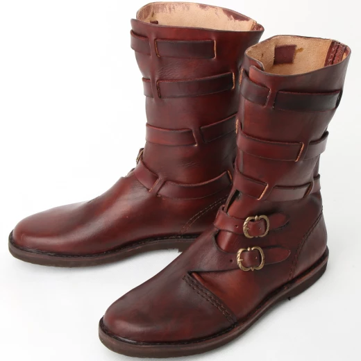 Leather half boots Duke