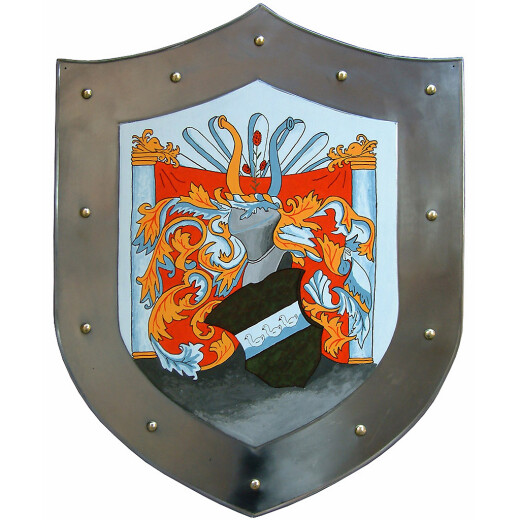 Shield with coat of arms - customized pattern