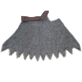 BTW Chainmail aventail with leather strap