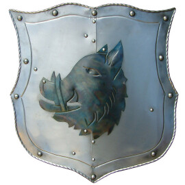 Shield with coat of arms "boar head"