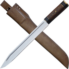 Sax knife with a noble handle