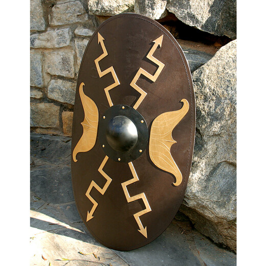 Roman Oval Shield