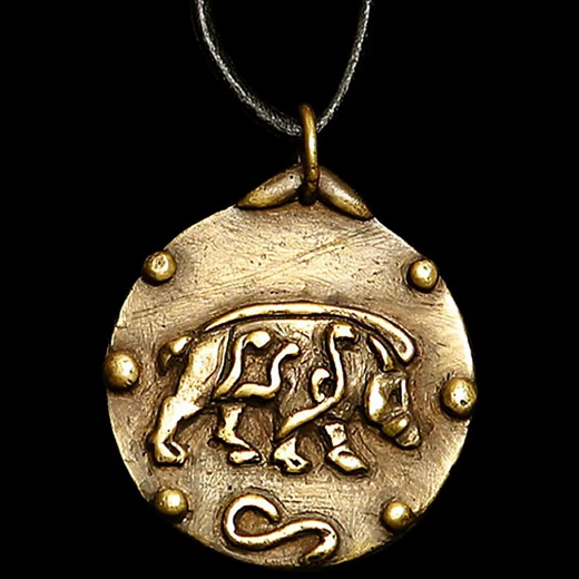 Celtic boar Medallion