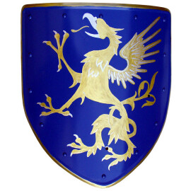Shield with a coat of arms with Griffin