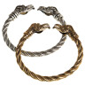 Altnordisches Wikinger Drachenkopf Armband für Männer