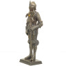 Resin Statue Knight Guard with halberd, 18cm