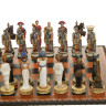 Šachové figurky Řím vs. Egypt