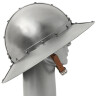 Železný klobouk s podbradníkem, historická replika