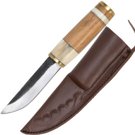 Nordic knife with bone handle