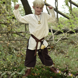 Children Medieval Tunic Julian, natural