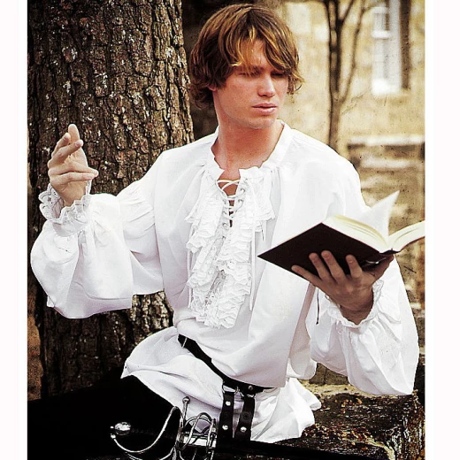 Košile Básník bílá - výprodej