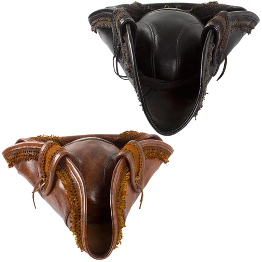 Leather Tricorn