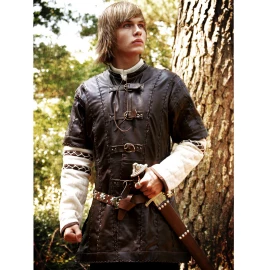 Leather Half Sleeve Jerkin Adventurer