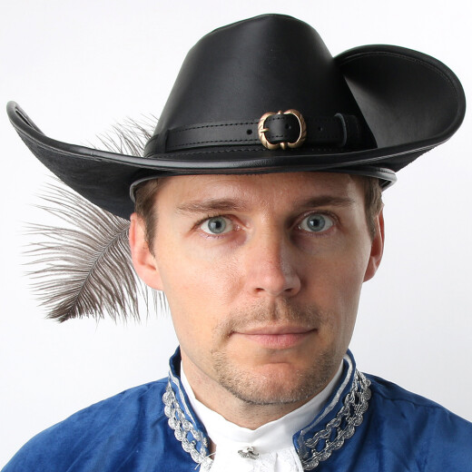 Musketeer Hat from leather, Sale